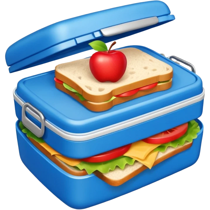 lunch box of kid emoji