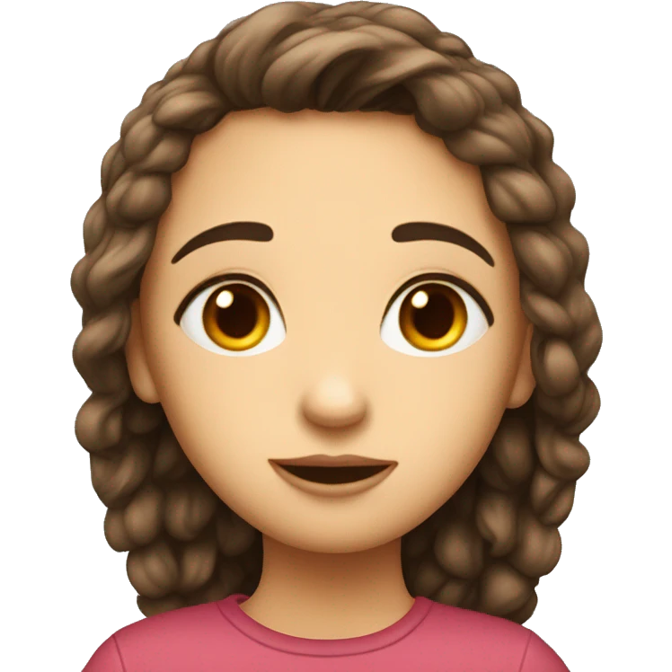Girl with man fall in love emoji