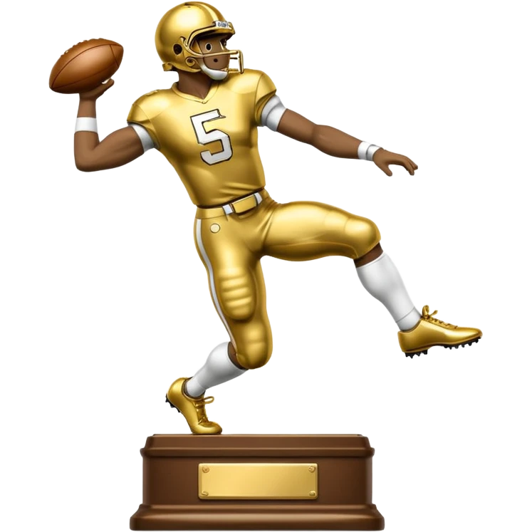 heisman trophy emoji