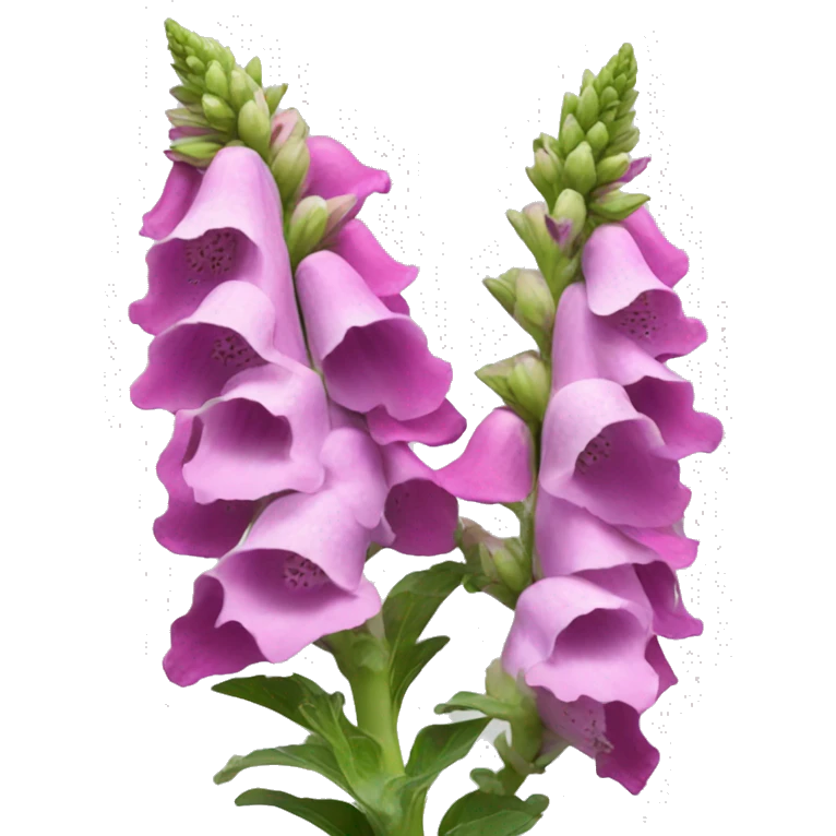 foxglove flower emoji