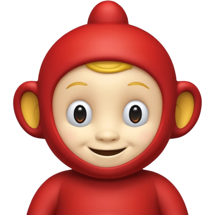 teletubby red emoji