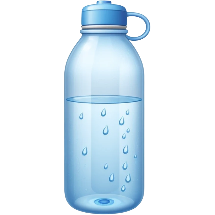 Water bottle emoji bottle emoji