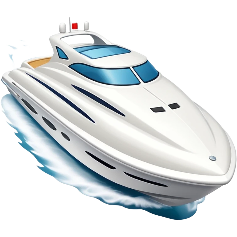 Speedboat emoji