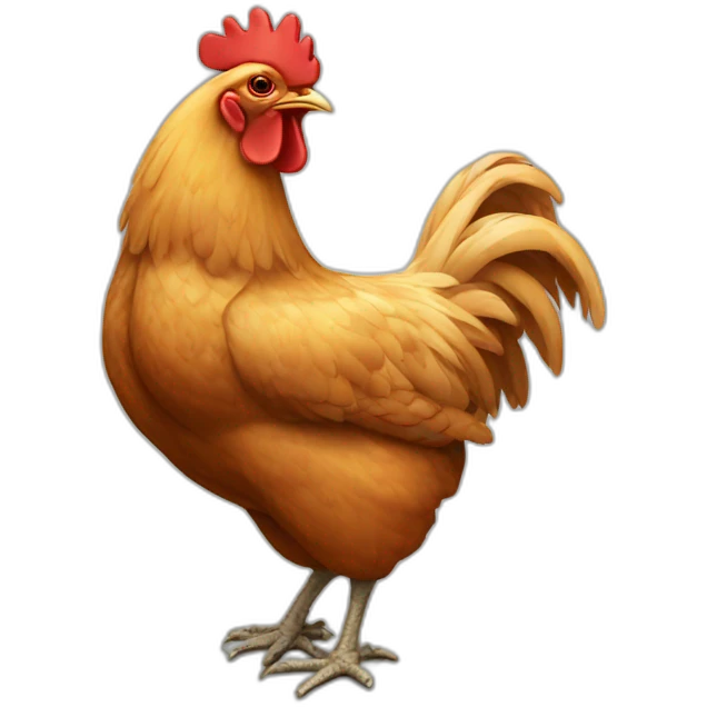 chicken emoji
