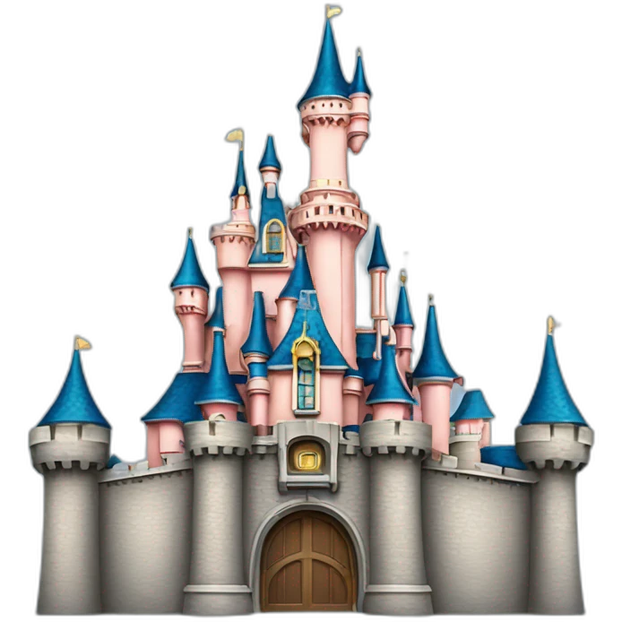 Disneyland paris castle emoji