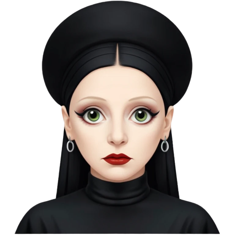 Lene Lovich as seen on the cover of the album Stateless emoji