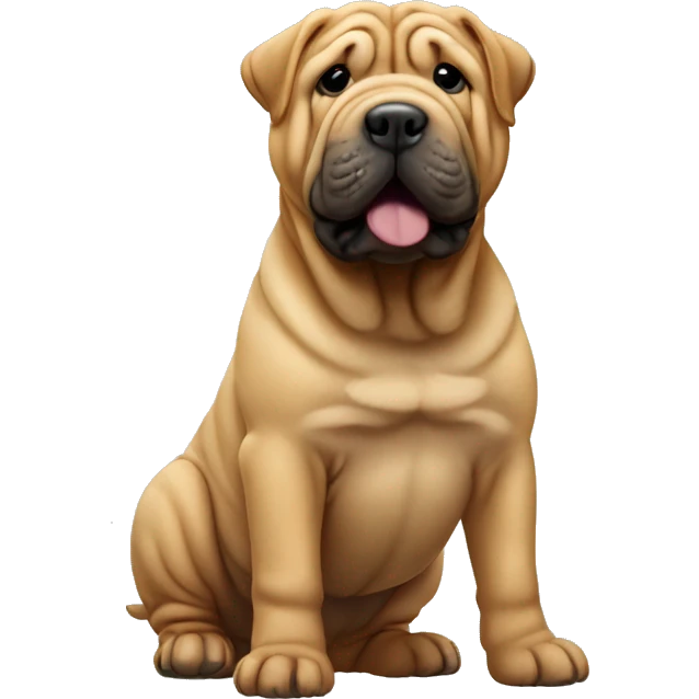 Shar pei emoji