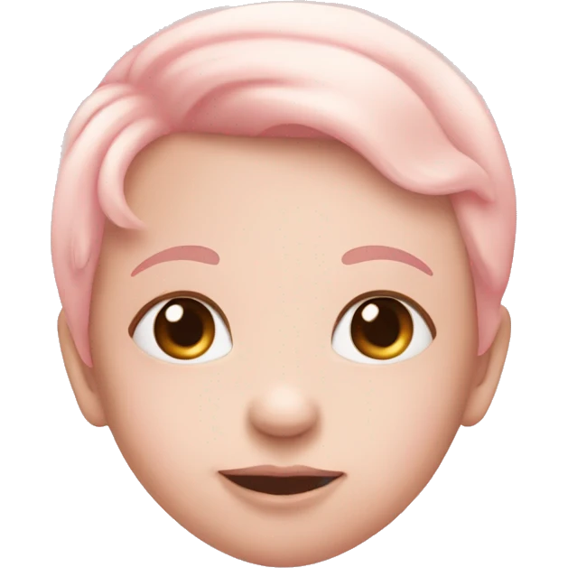 a baby pink heart emoji