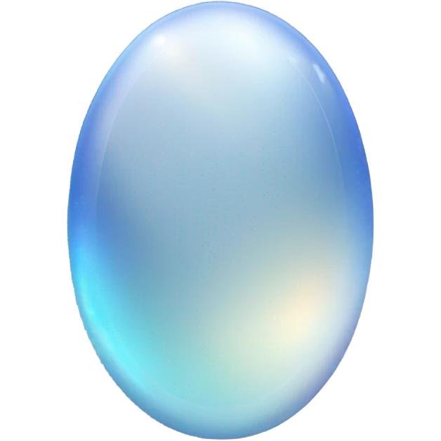 oval moonstone emoji