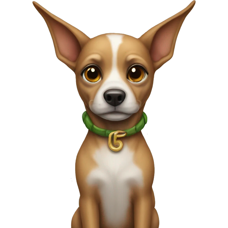 Dog elf emoji