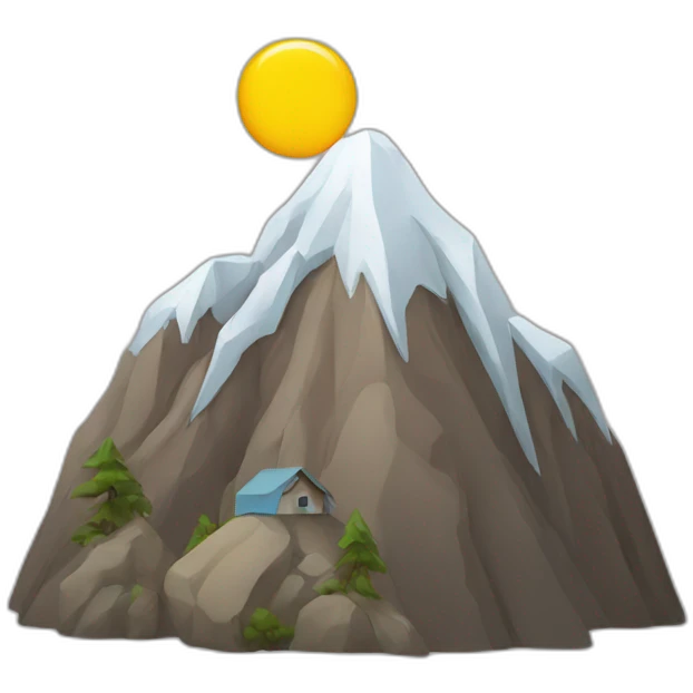 mountain refugee emoji