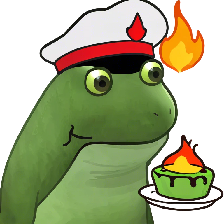 Jell-O on fire emoji