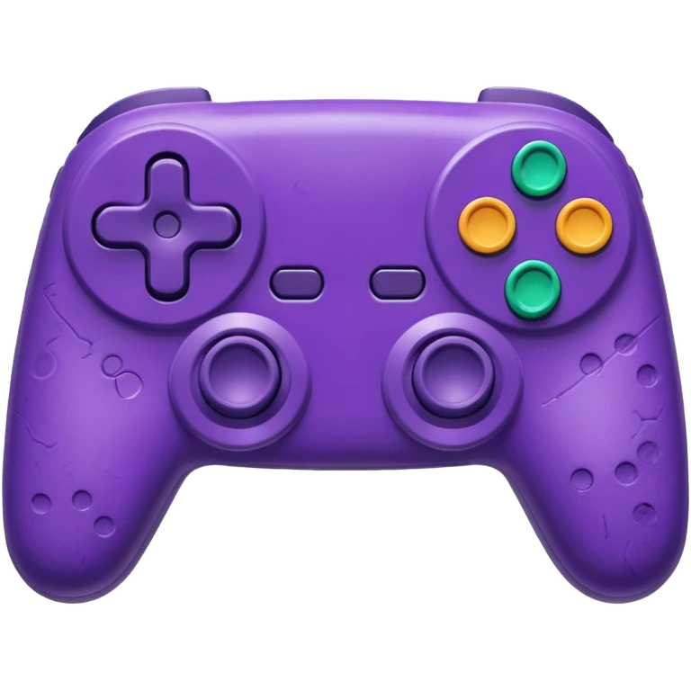 purple gamepad emoji