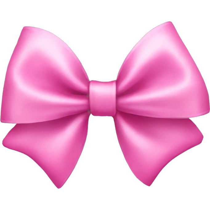 pink coquette bow emoji