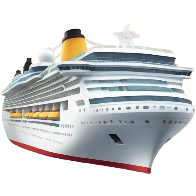 Cruise in port emoji