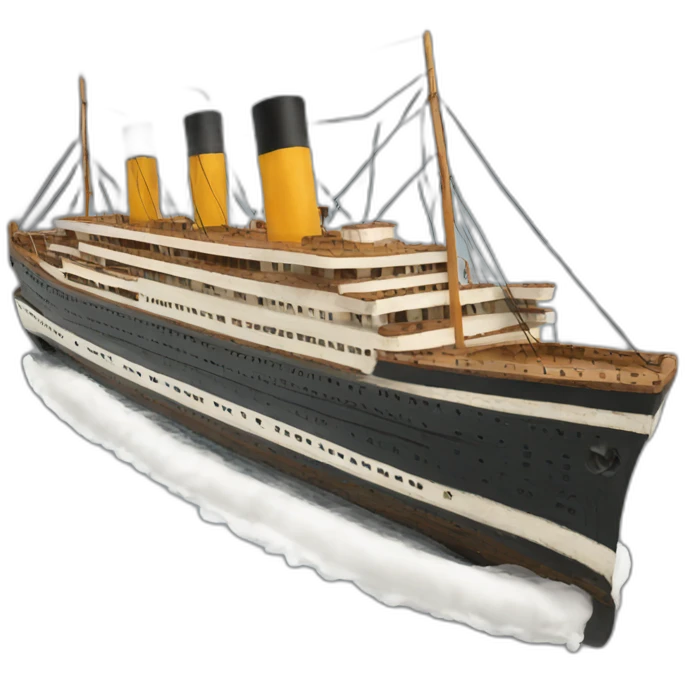 Titanic boat emoji