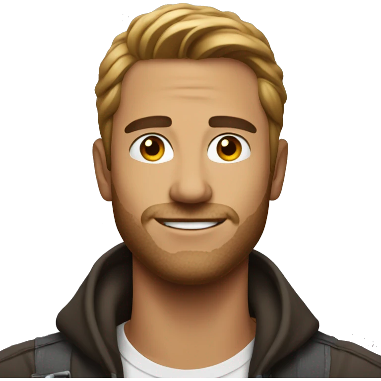 handsome man , photo for slack profile emoji