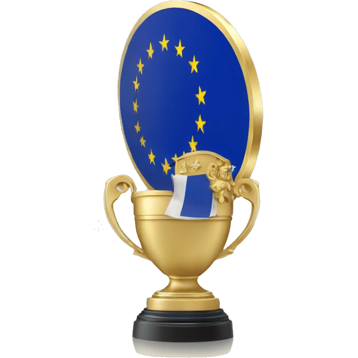 european-union-flag on trophee circle emoji