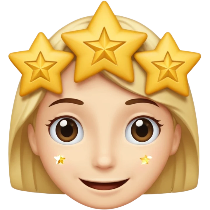 Carita de emoción como este emoji 🤩 emoji