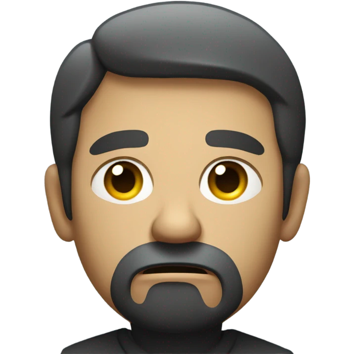 sad guy holding a phone emoji