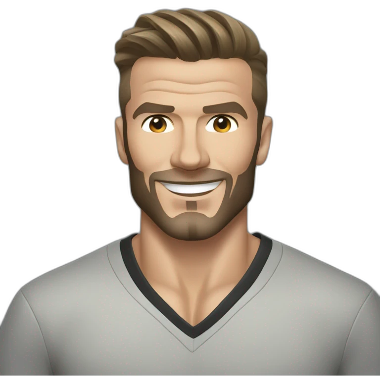 David beckham lol emoji