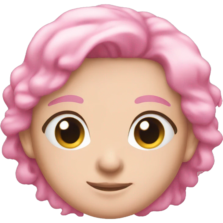 Pink emoji