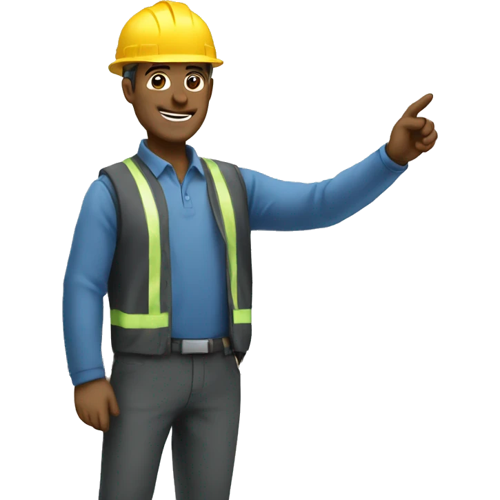 Engineer Teaching Students  emoji