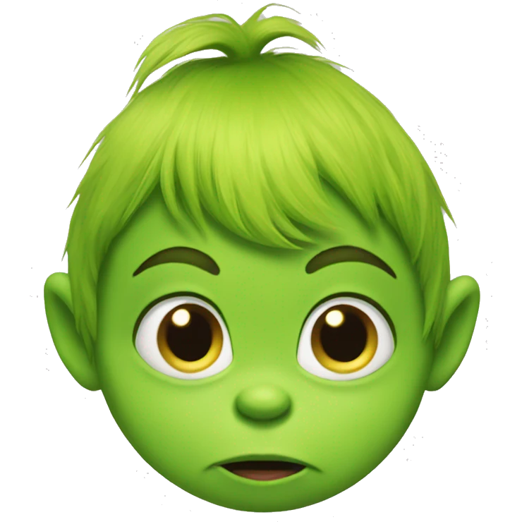 Grinch baby emoji