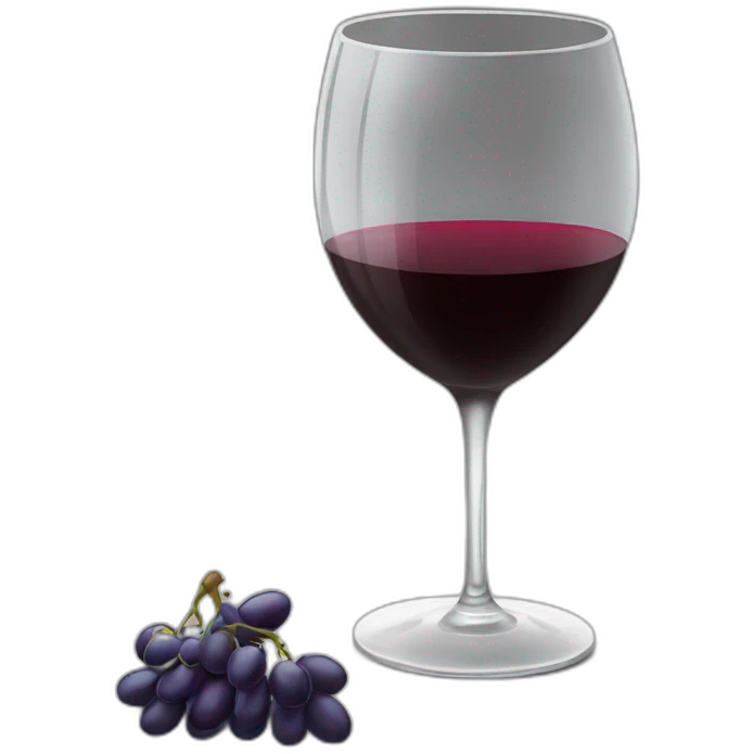 copa de vino emoji