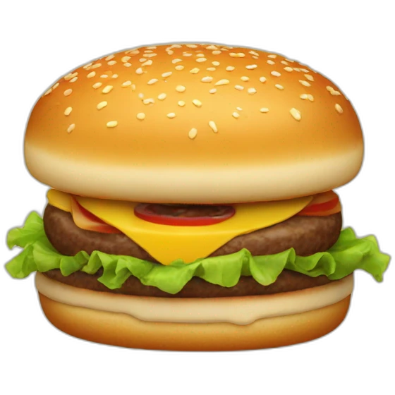 Hamburger kosher emoji