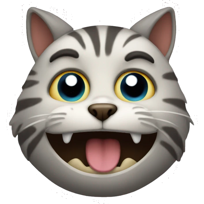 Mewing emoji