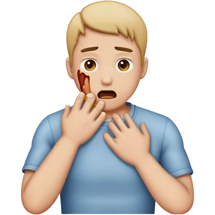 chocking  emoji