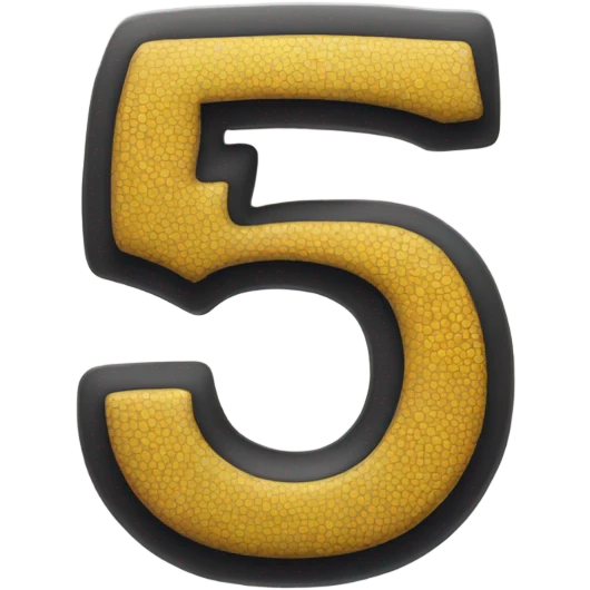 Number five emoji