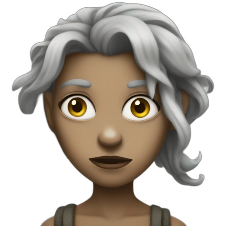 trog girl Disenchantment emoji