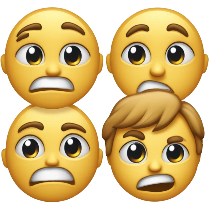 Angry happy laughing crying emoji emoji