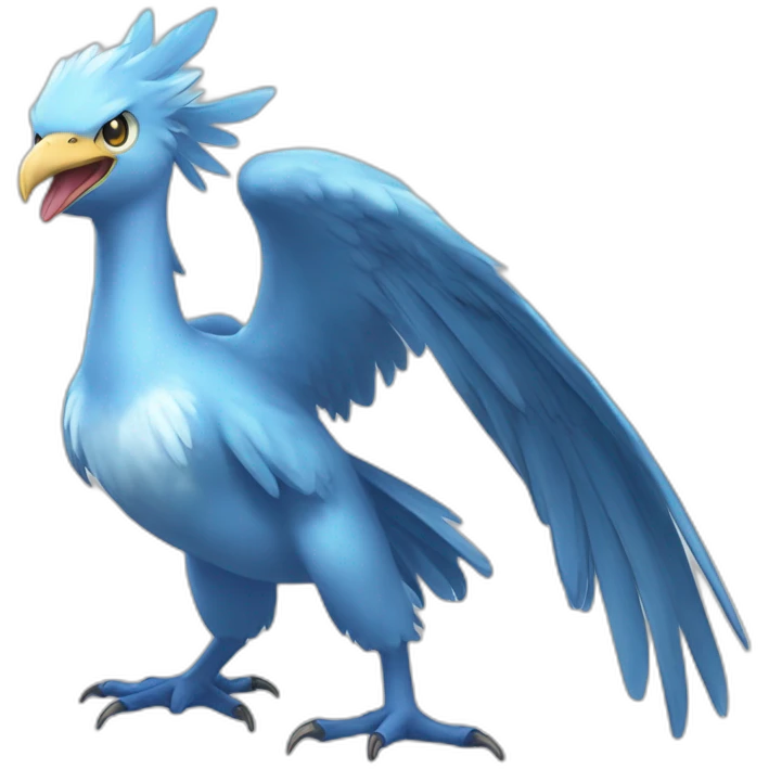 crazy funny stupid Articuno pokemon baby's realistic boku no piko emoji