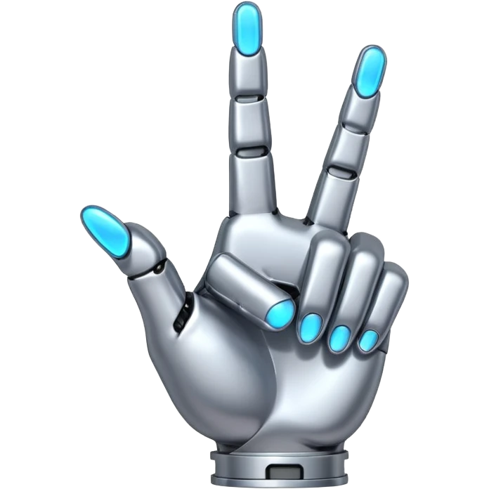 middle finger cyberpunk emoji