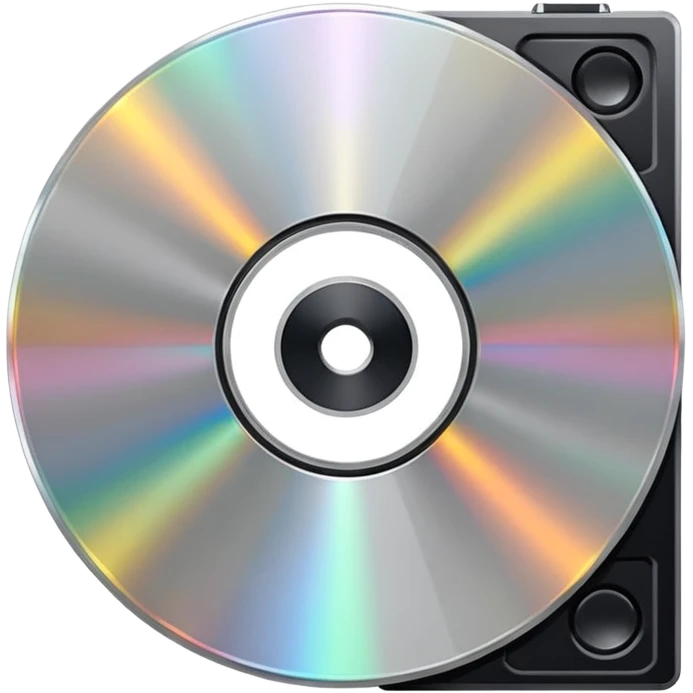 mac os compact disc audio note emoji
