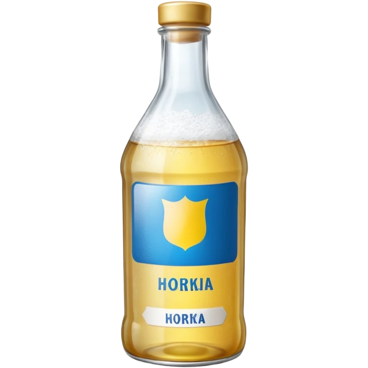 Ukrainian horilka emoji