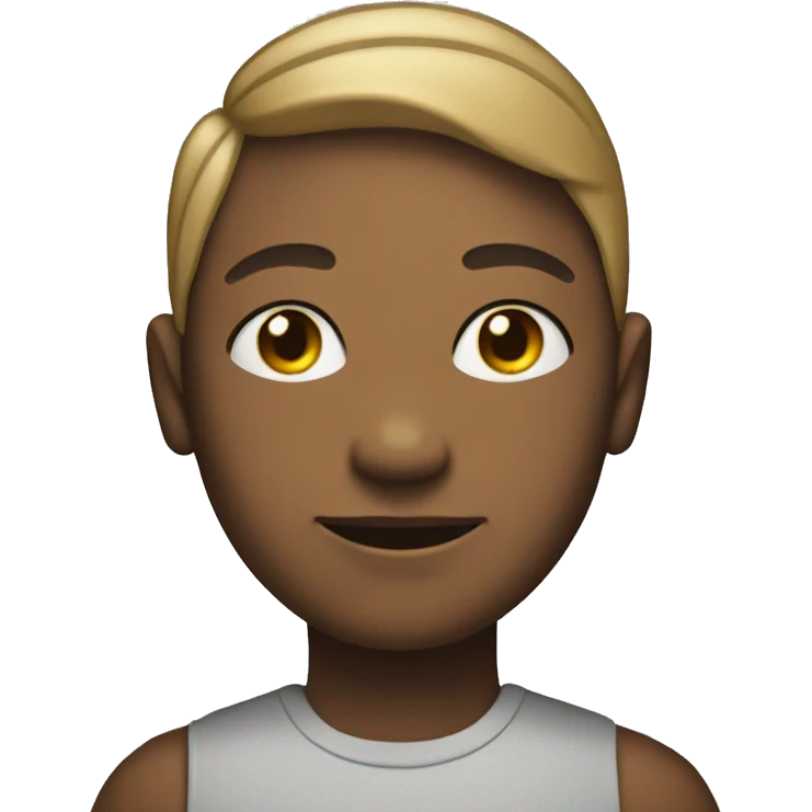 emoji of a gender neutral person with rainbow skin color emoji