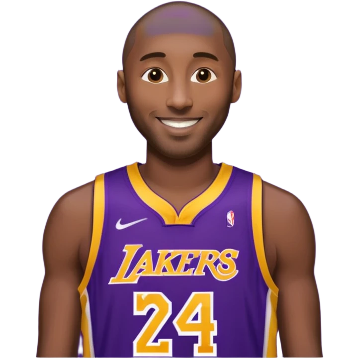 Kobe bryant jersey emoji