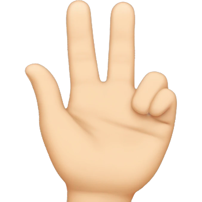 Tiny promise Finger  emoji
