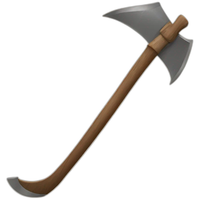 Petar Pan with axe emoji