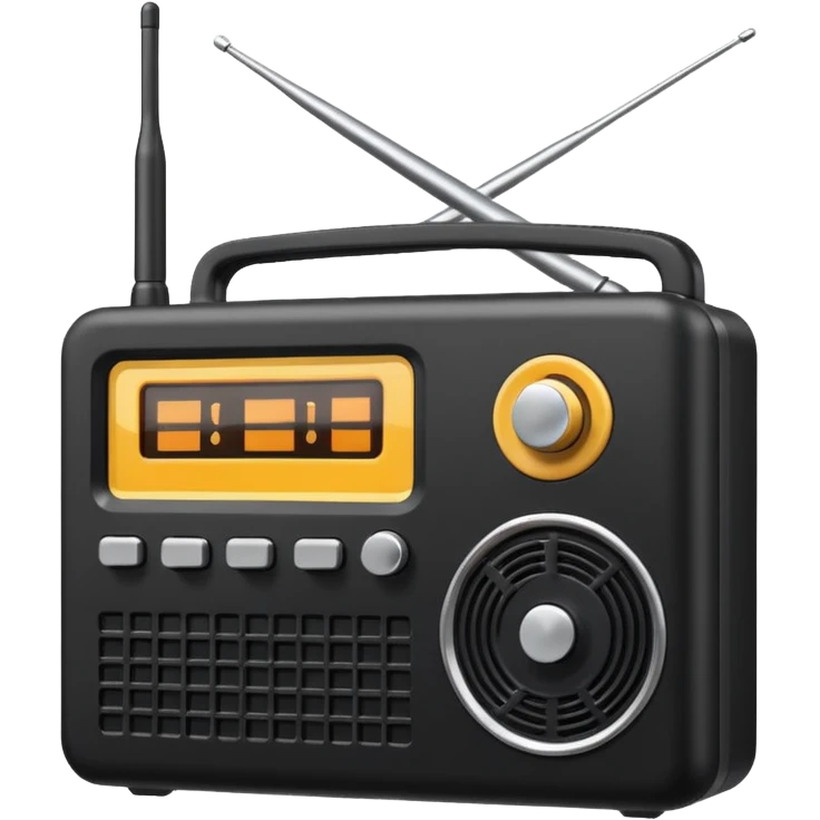 new  radio emoji