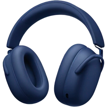 Midnight blue AirPods Max emoji