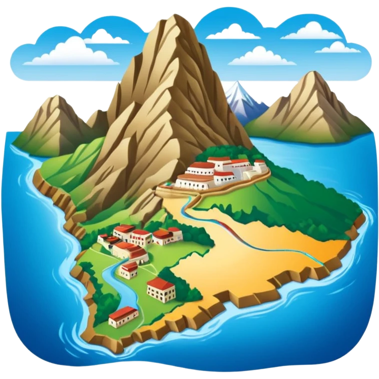 Peru map emoji