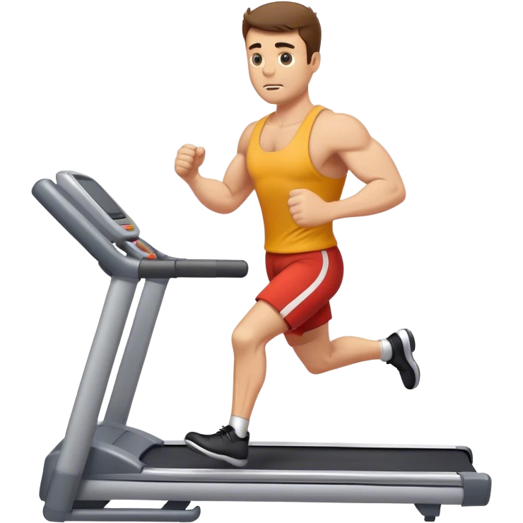 bodybuilding treadmill emoji