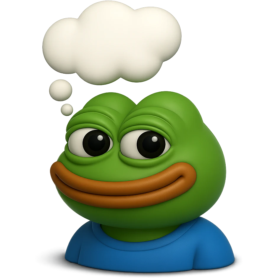 recreate this make sure he is looking at viewer, keep drop shadows emoji
