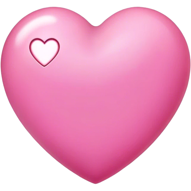 Pink heart emoji