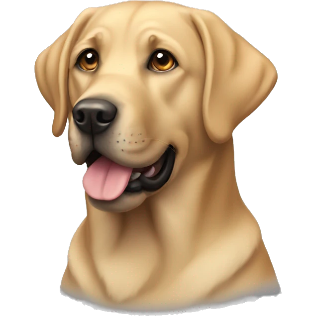 a labrador emoji